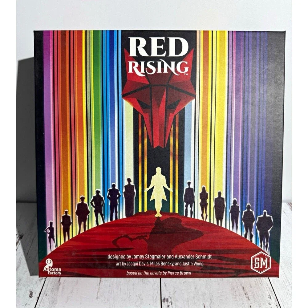 Stonemaier Games Red Rising Sci-Fi Board Game 1P Ages 14+ Automa Award 2021